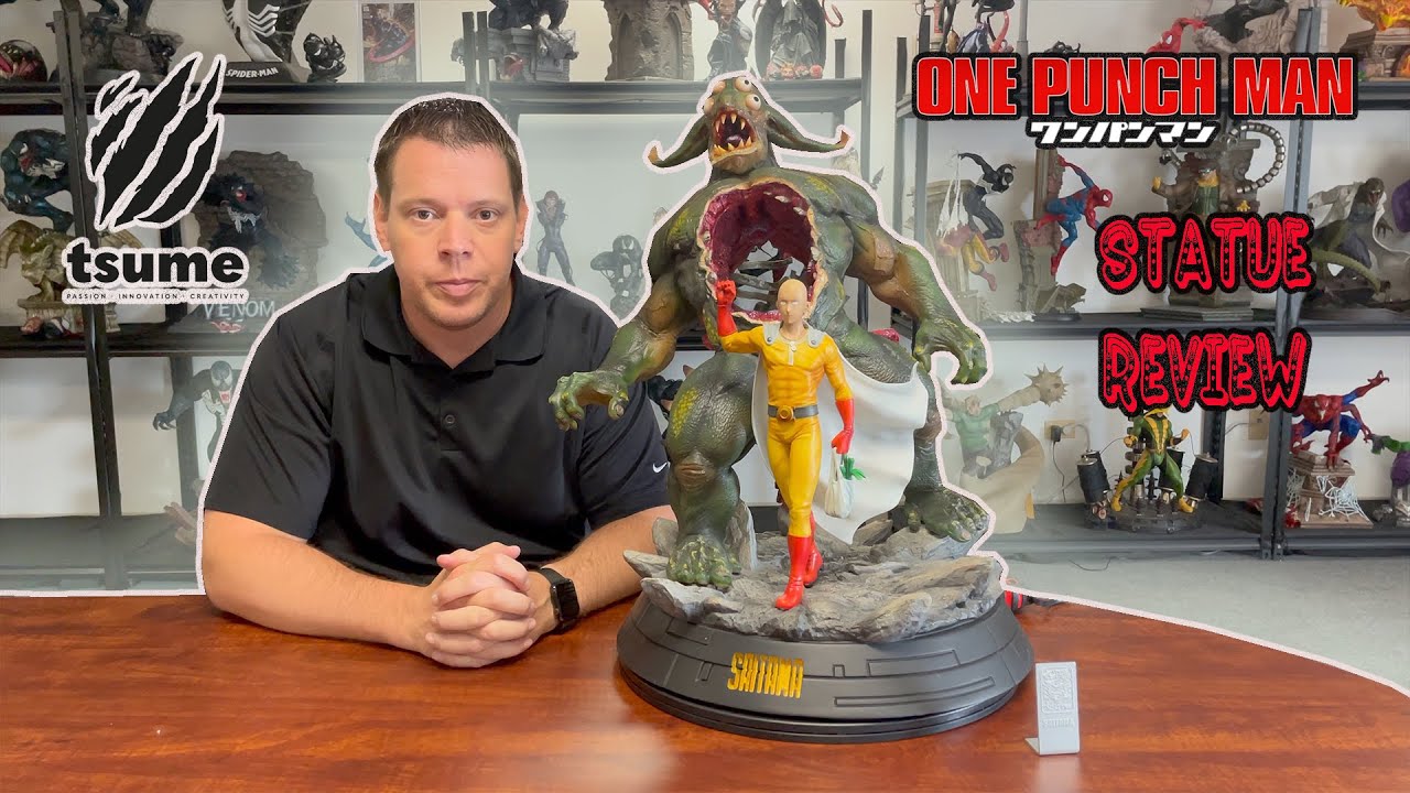TSUME SAITAMA Statue Review from ONE PUNCH MAN
