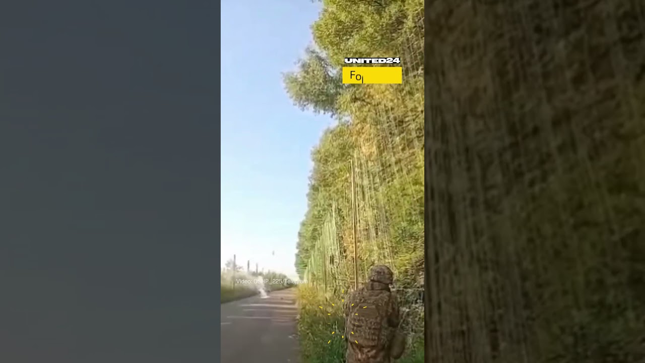 Ukraińscy żołnierze niszczą rosyjskie drony FPV bronią lekką #wojnawUkrainie #dron