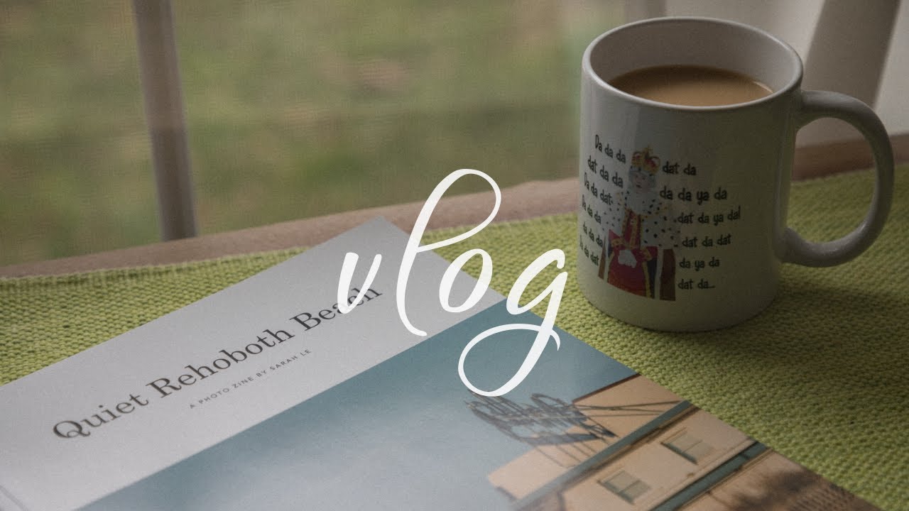 Slow Living Silent Vlog | My First Photography Zine