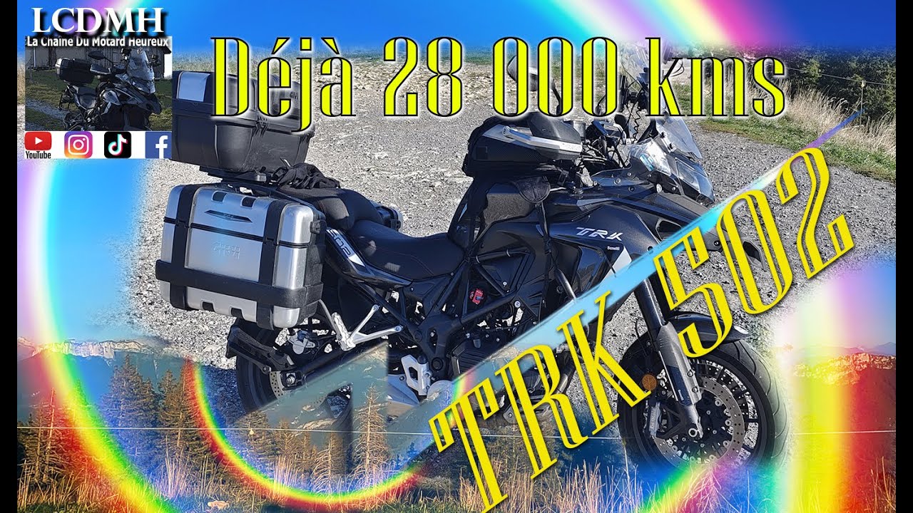 Panne TRK 502 ?:  Trail routier 28000 kilomètres