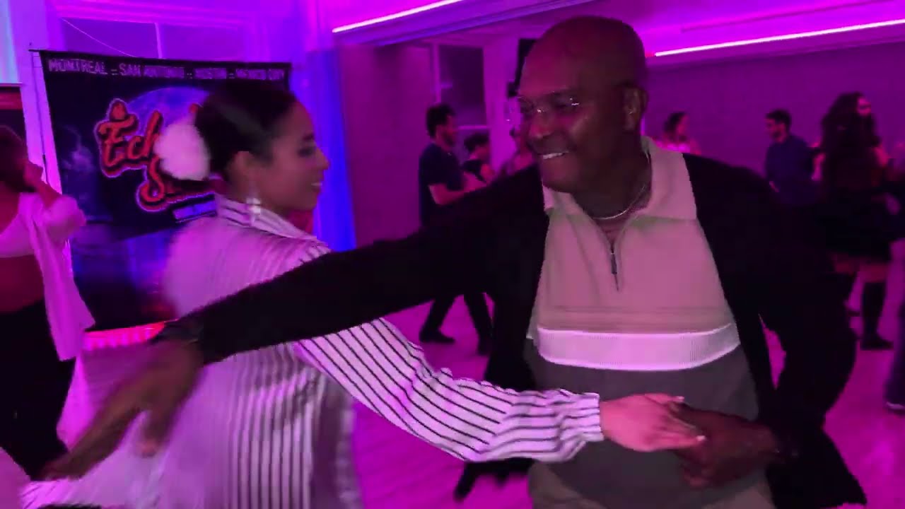 Juan Matos & Allison (Salsa Social) at the Echale Salsita & Bachata Montreal Night on Nov. 30th 2024