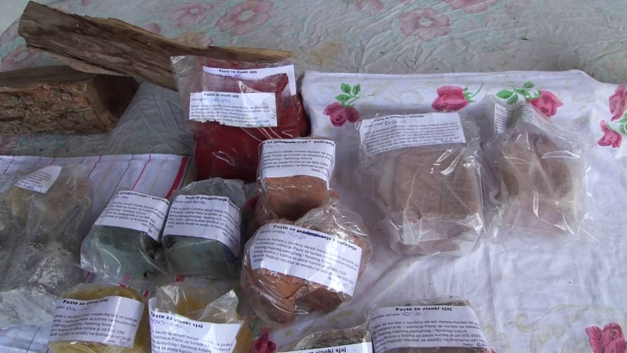 Paste za oštrenje , brušenje i poliranje - PREZENTACIJA- IMPA KNIVES