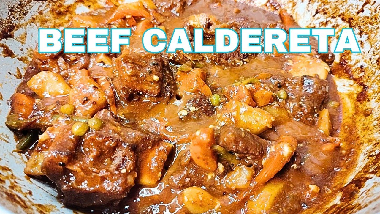Paano mag luto ng beef Caldereta | Beef Kaldereta recipe || Kalderetang baka