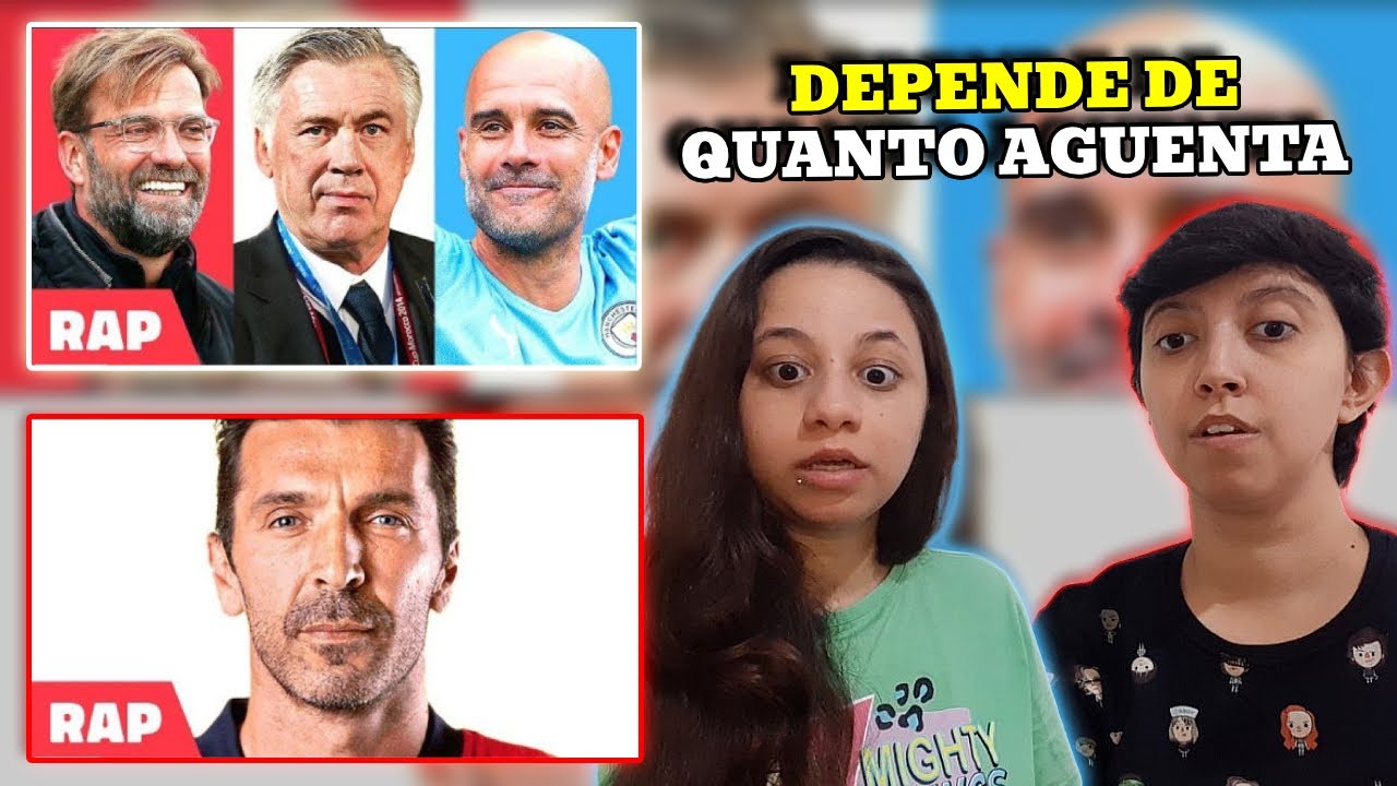 REACT RAP DOS 10 MELHORES TÉCNICOS DO FUTEBOL e RAP DO BUFFON | O Goleiro Imortal | FUTRAP