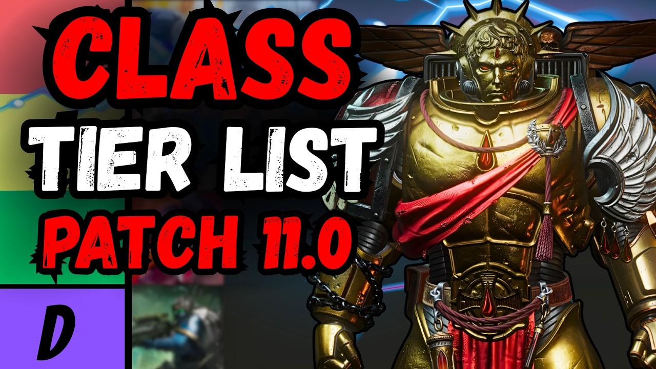 RANKING The Most BROKEN Classes in Space Marine 2 Patch 11.0(Tier List)