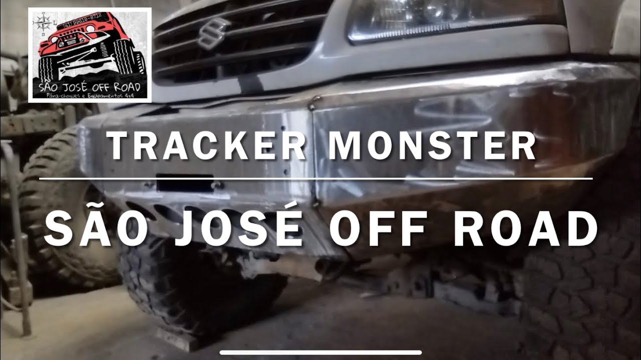 TRACKER GRAND VITARA- PARACHOQUE E ESTRIBO LATERAL-Sao José OFF ROAD