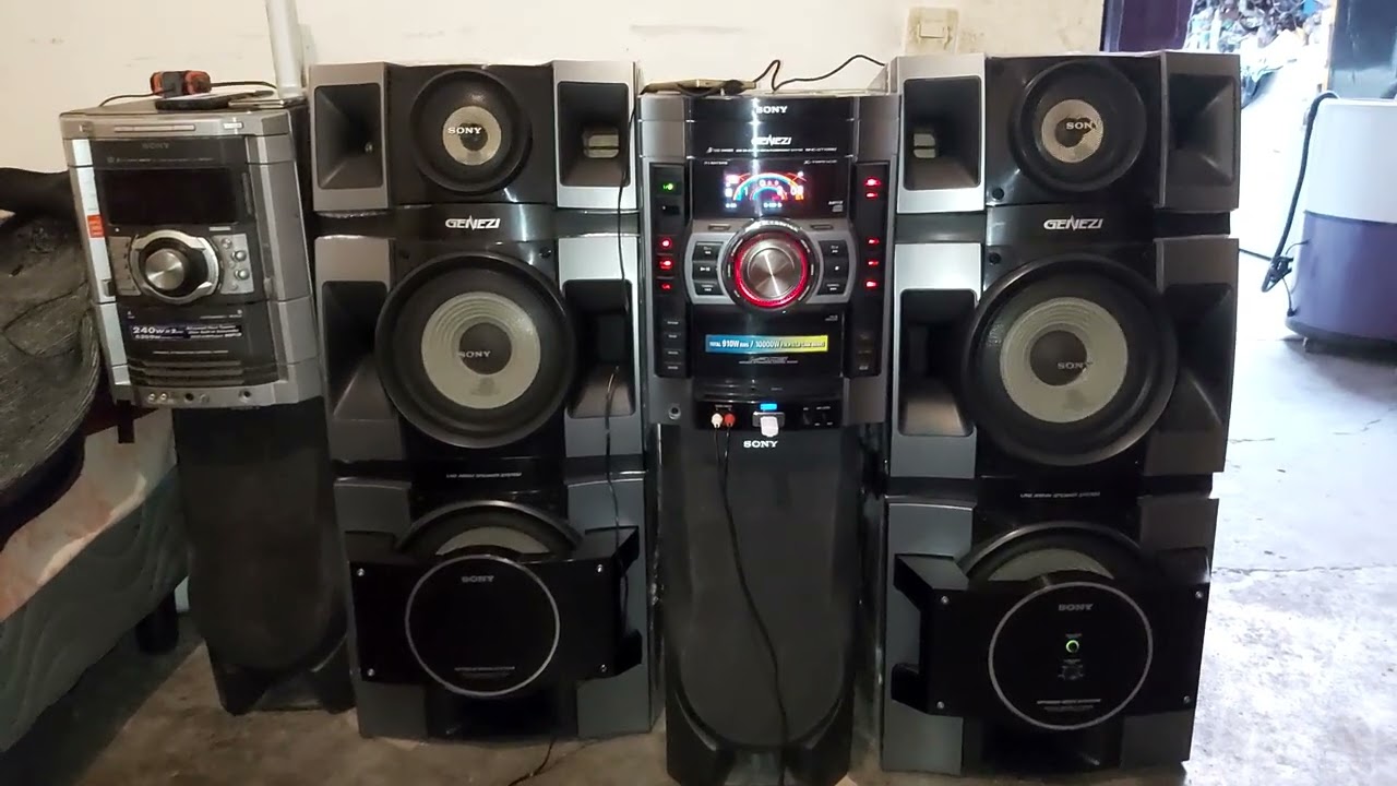PRUEBA DE SONIDO SONY GENEZI GTX888