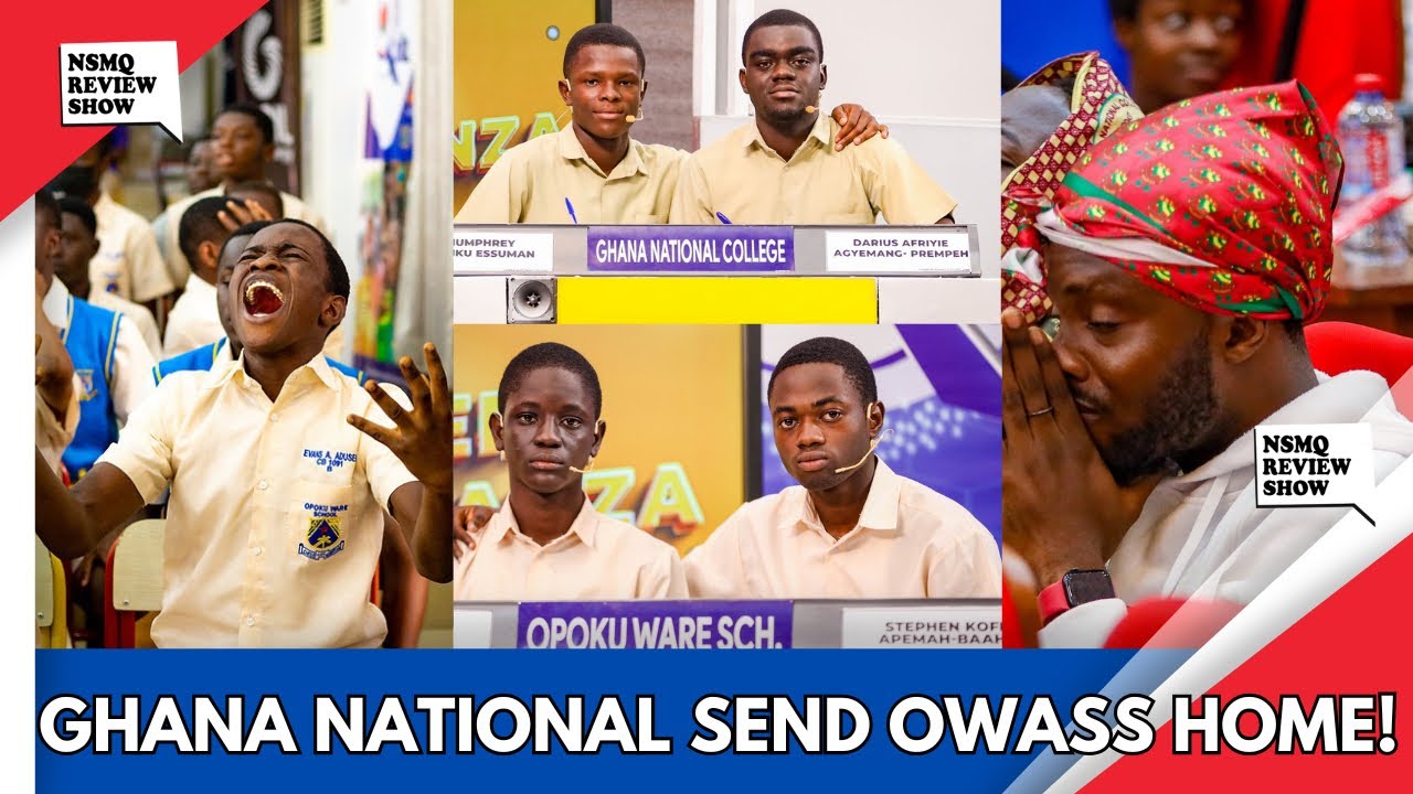 Eii 😳 Ghana National Send Opoku Ware School Home 😭💔 Stephen is OUT! NSMQ 2024