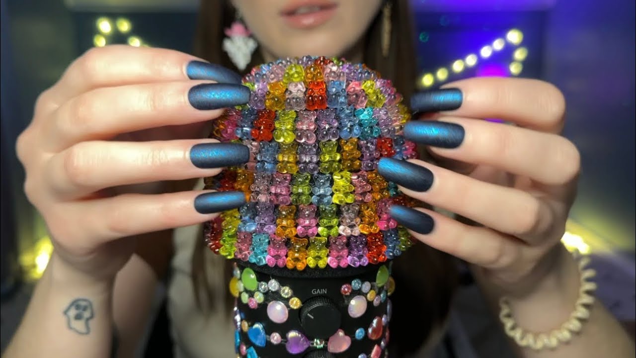 Tapping & Scratching on Tingly Mic Covers I Have Made 🥰 No Talking ASMR