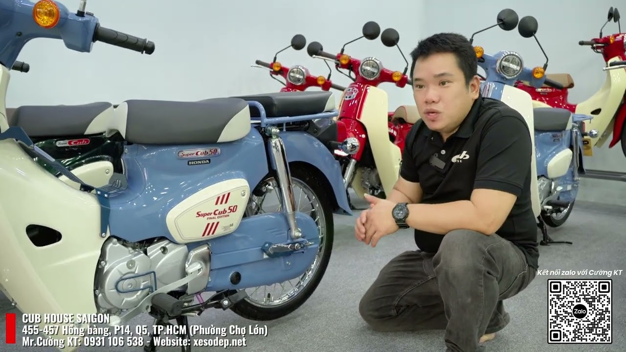 Hướng dẫn lắp kính chắn gió Cub 50 Final Edition tại nhà #0931#106#538#