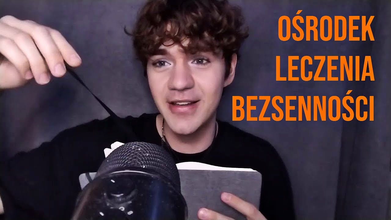 ASMR po polsku OŚRODEK LECZENIA BEZSENNOŚCI roleplay, mega relaks, szept