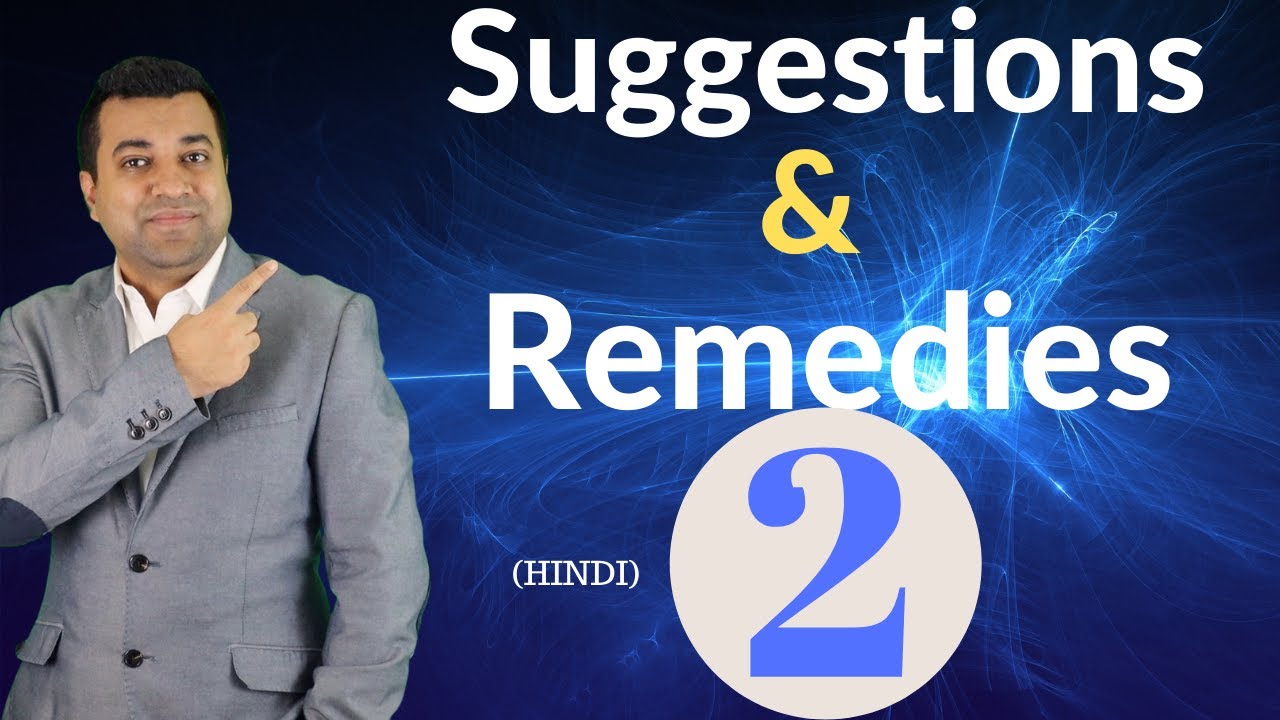 Suggestions & Remedies | Number 2 |  Rituals | Strengthen your Moon | Hindi