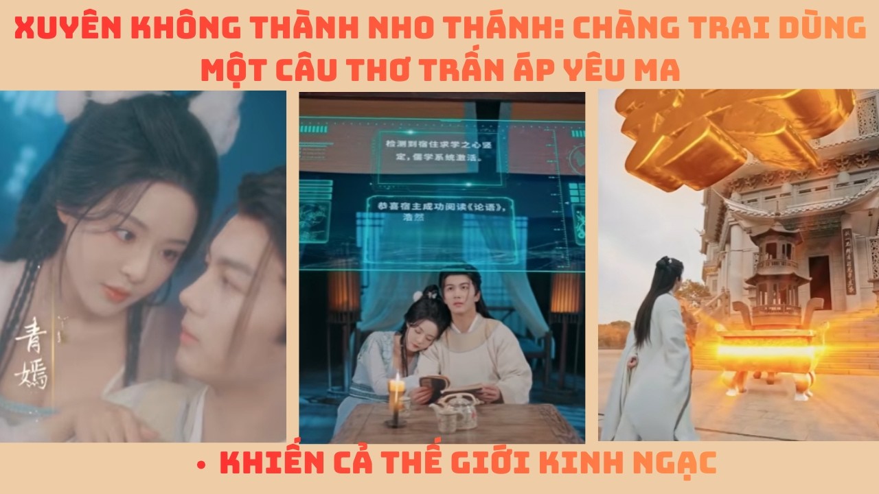 Xuyên Không Thành Nho Thánh: Chàng Trai Dùng Một Câu Thơ Trấn Áp Yêu Ma Khiến Cả Thế Giới Kinh Ngạc