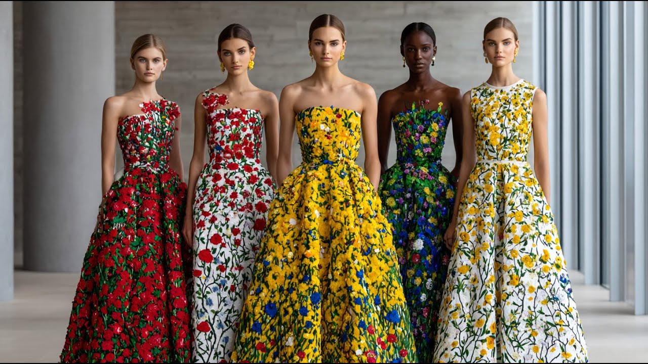 Коллекция Oscar de la Renta Весна/Лето 2026 | Неподвластная времени элегантность, изысканная красота