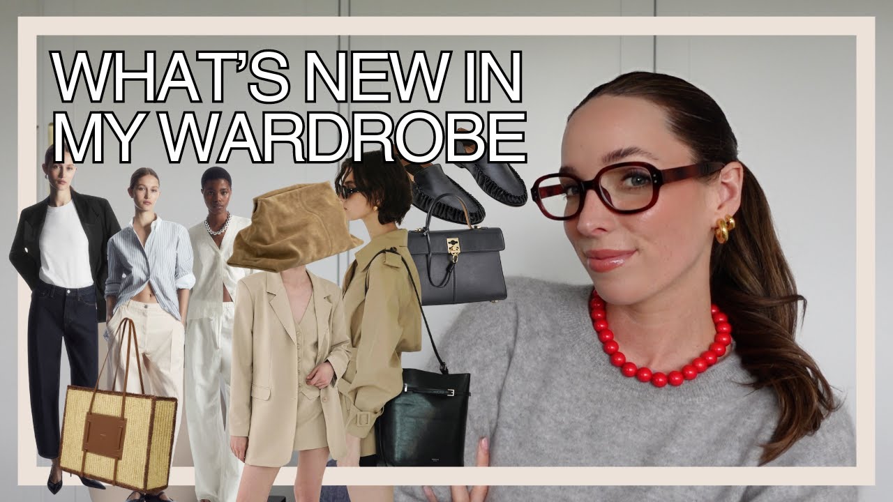WHAT'S NEW IN MY WARDROBE FOR SUMMER 2024 | COS, Sandro, Flattered, ByMalina, mid-range handbag haul