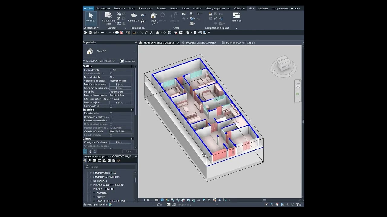 CAJAS DE REFERENCIAS EN REVIT