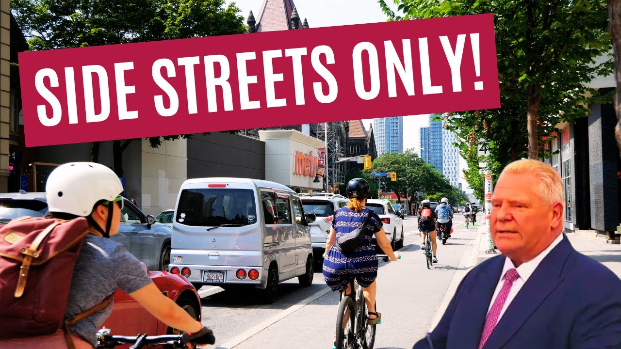 Just Put Bike Lanes on Side Streets?