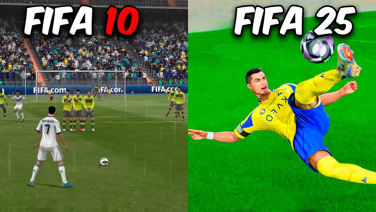 Marqué con Ronaldo en Todos los FIFAS (04-25)