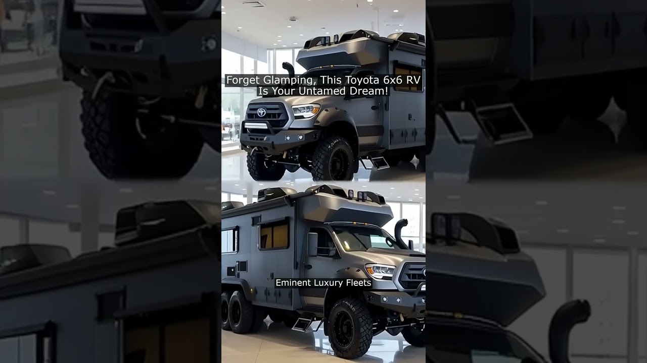 6x6 Toyota RV: Luxury Off-Road Adventure