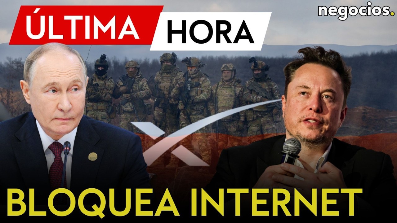 ÚLTIMA HORA: Elon Musk bloquea internet al ejército ruso en Ucrania al cortarle su acceso a Starlink