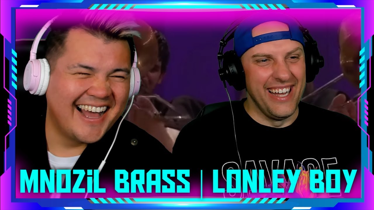 Reaction to MNOZIL BRASS - lonley boy | THE WOLF HUNTERZ Travis and Jon