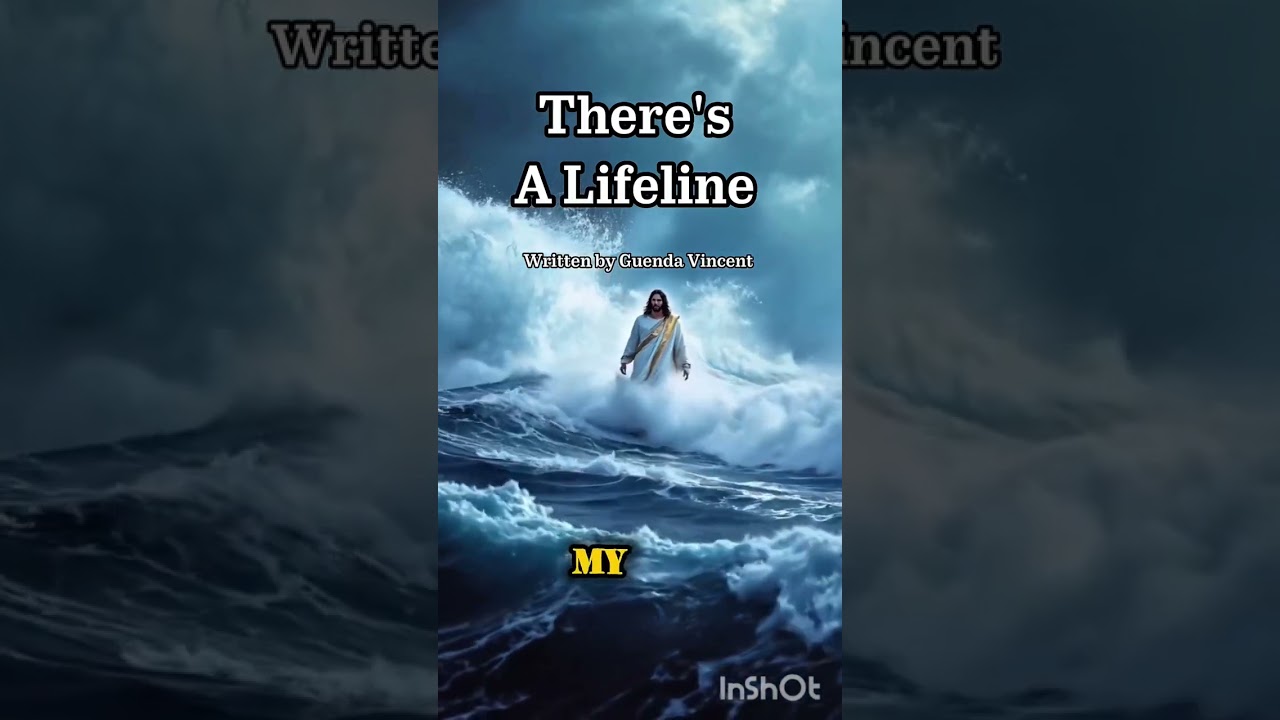 THERE'S A LIFELINE, with Lyrics.  Written by Guenda Vincent.