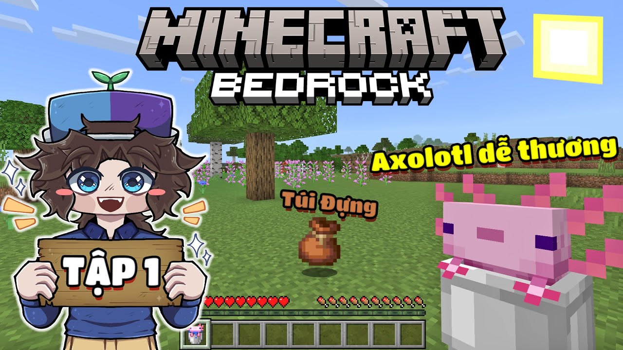 MINECRAFT SINH TỒN PHIÊN BẢN BEDROCK SIÊU KHÓ | TẬP 1 | KHỞI ĐẦU CỰC KÌ SUÔN SẺ...🤩