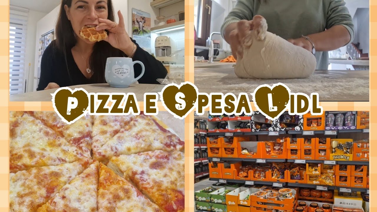 Facciamo insieme la pizza🍕/Spesa settimanale/Halloween da Lidl