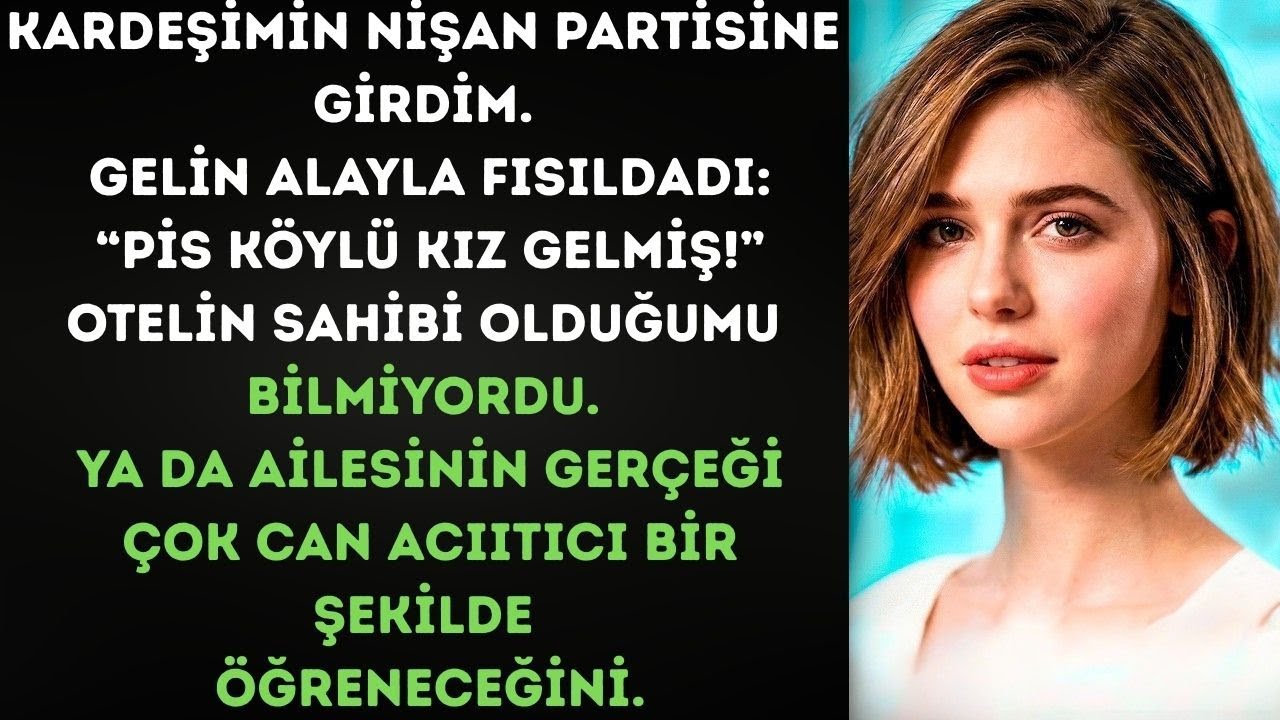 Kardeşimin Nişanında Alay Ettiler, Sonra Patronları Olduğumu Öğrendiler…