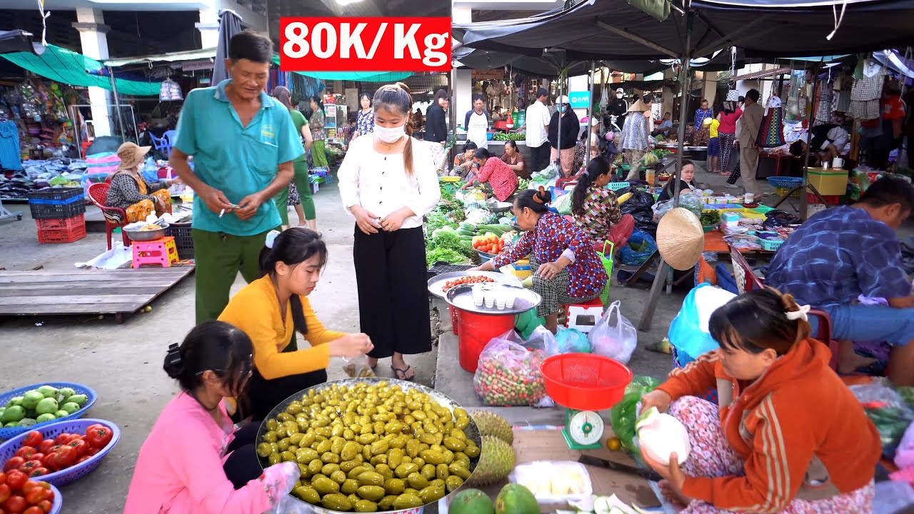 Ngồi Giữa Chợ Quê bán CÀ NA NGÀO ĐƯỜNG Quá Đắc Luôn Bà Con Cô Bác Ơi