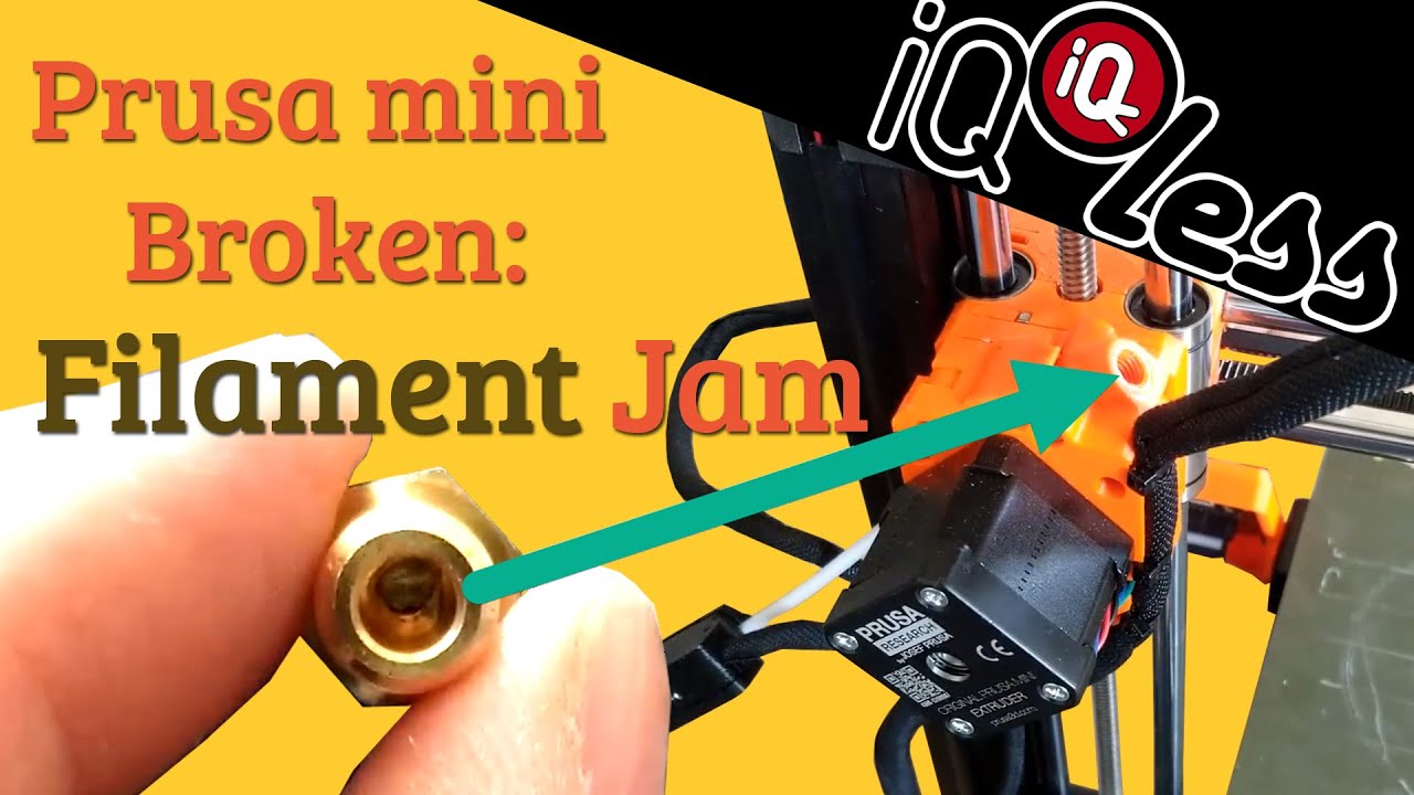 Prusa Mini Broken: Filament Jam