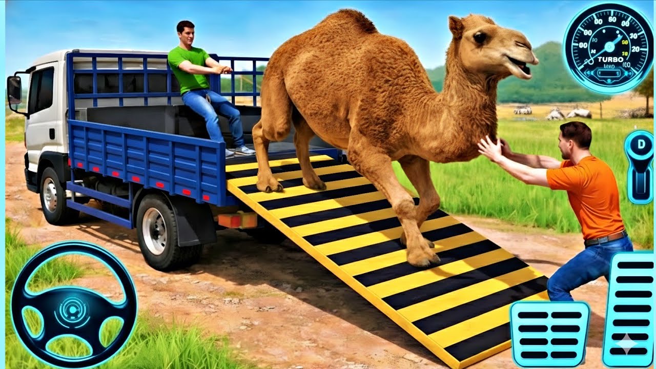 Animal Cargo Truck Driving Game 3D -Animal Transport Cargo Truck 2024 Android Gameplay #2