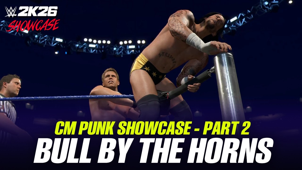 WWE 2K26 Showcase Mode Gameplay Part 2 - CM Punk vs JBL