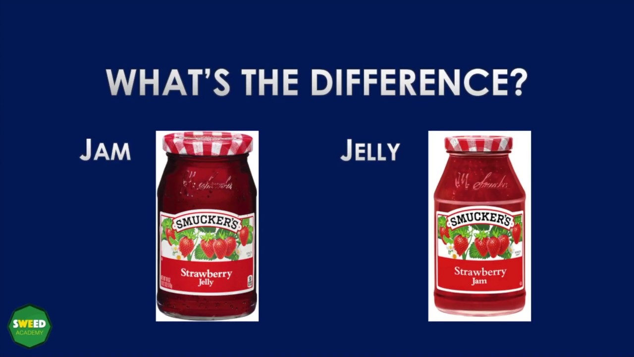 What's the difference between JAM and JELLY?