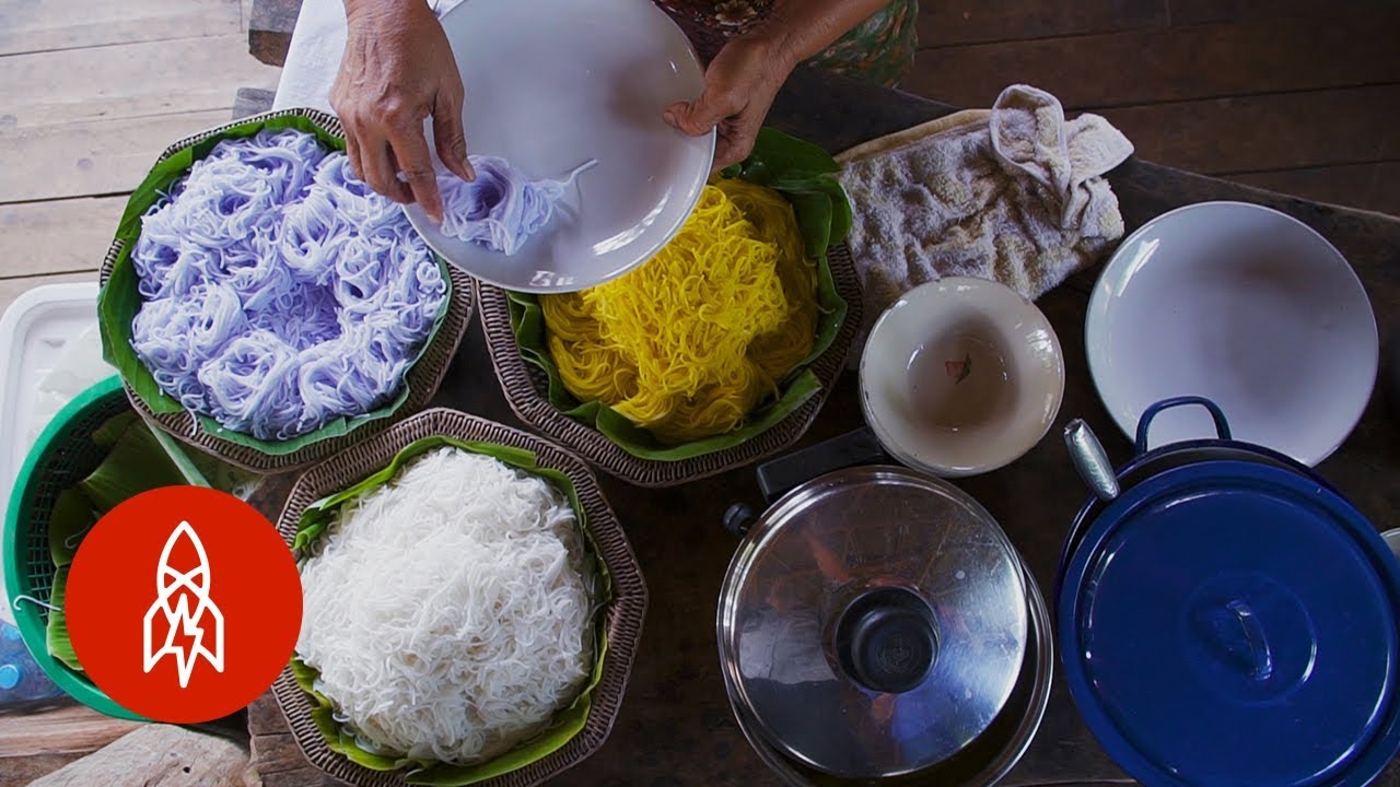 Fideos tradicionales del sureste asi&aacute;tico