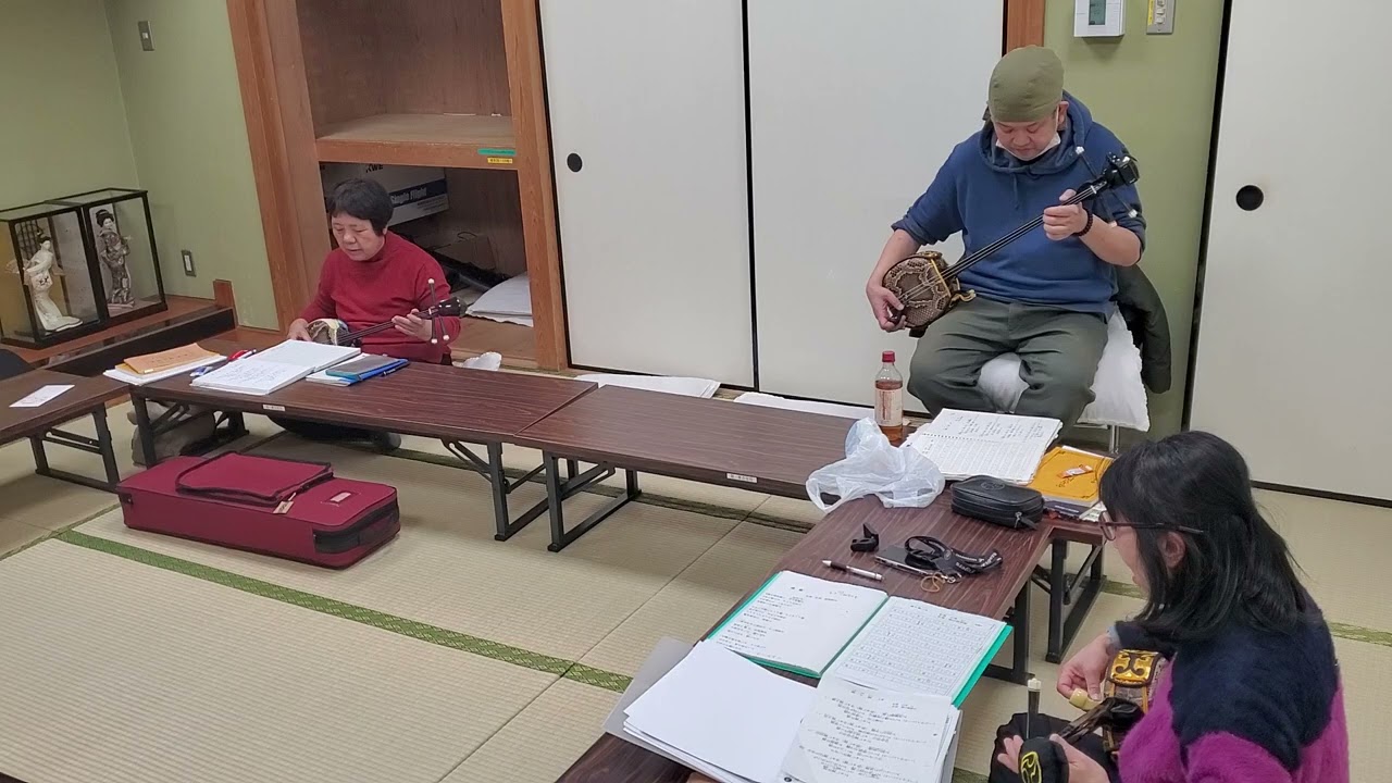 照屋三線倶楽部 2026/1/28 水夜稽古 の様子
