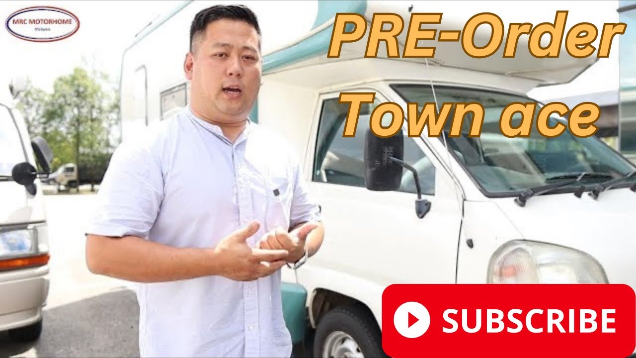 Toyota TownAce 1.8 cc petrol Pre-order japan #mrcmotorhome #camping #malaysia