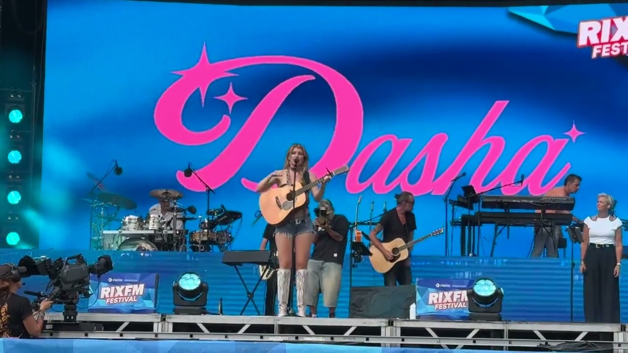 Dasha - Iive in Malmo Sweden - 3 songs