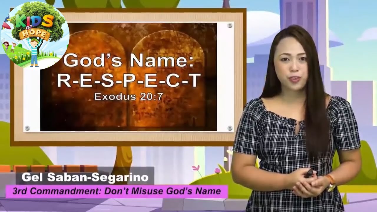 3rd Commandment: Don't Misuse God's Name