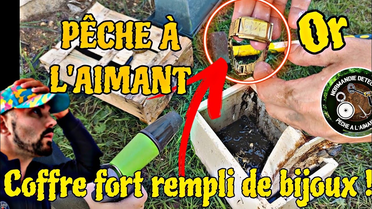 Coffre fort rempli - P&ecirc;che &agrave; l'aimant Incroyable - Un tr&eacute;sor [Nov 2023]