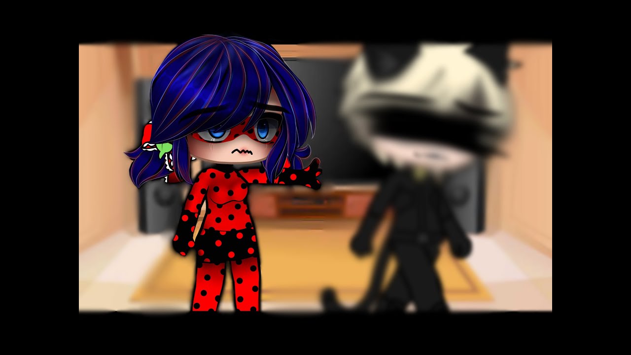 Miraculous Ladybug 🐞 react to themselves! /Gacha Club Reaction / 🐞🐢🐈‍⬛🐝🦚