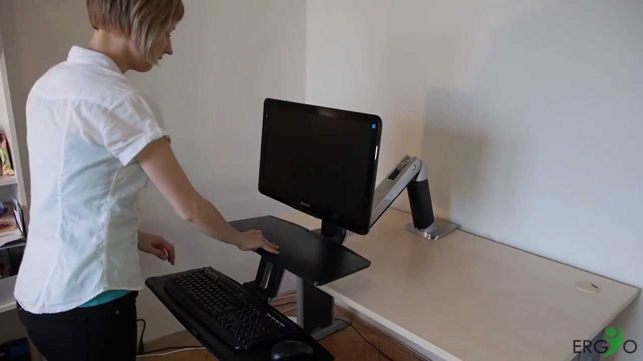 Ergio.cz - Videon&aacute;vod pro Drž&aacute;k Ergotron Workfit A