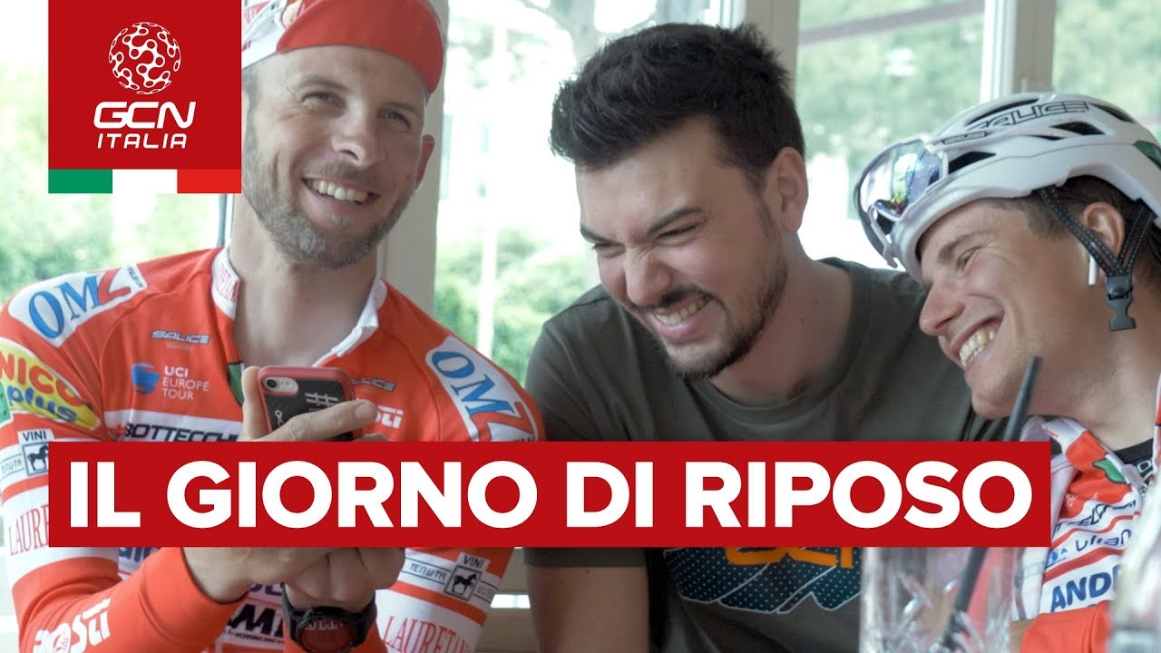Il giorno di riposo - Androni Sidermec Vs GCN Italia | Giro d'Italia 2019