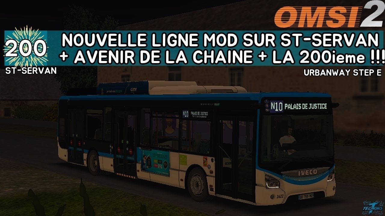 NOUVELLE LIGNE MODDEE + AVENIR DE LA CHAINE ! | LA CHRONIQUE DU BUS 200 | OMSI 2