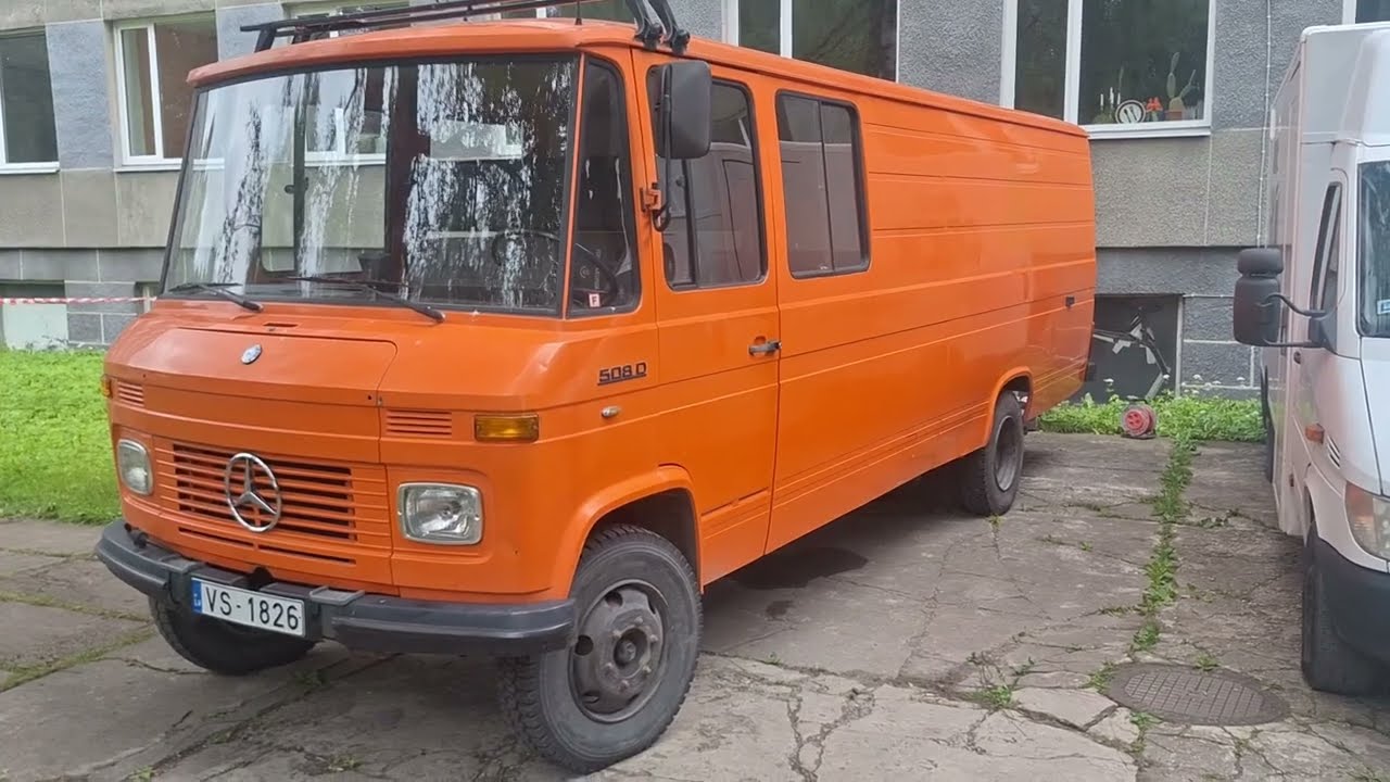GIRTHMASTER 3000 Mercedes 508D Retro Van Build Introduction