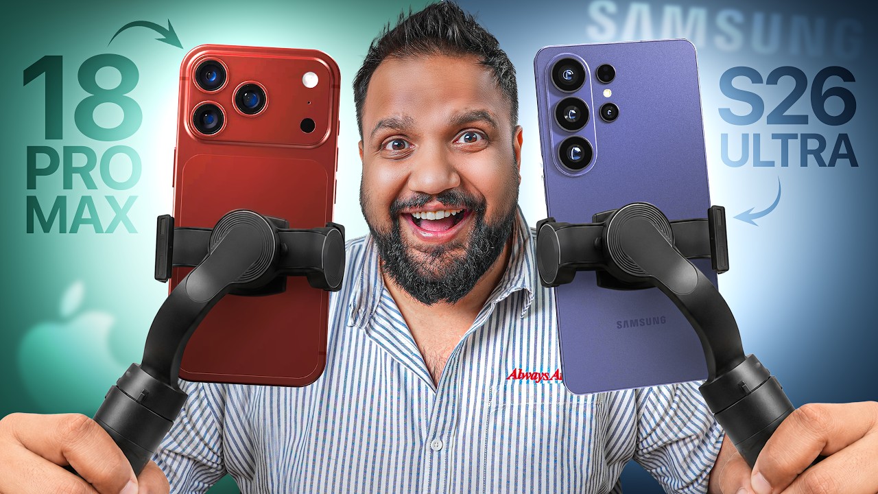 iPhone 18 Pro Max vs Galaxy S26 Ultra Camera Test - Apple Means Business!