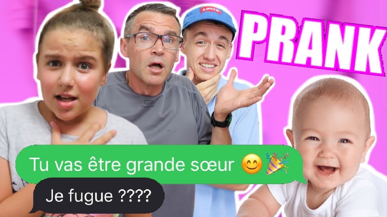 JE VAIS AVOIR UN PETIT FRÈRE ! - PRANK
