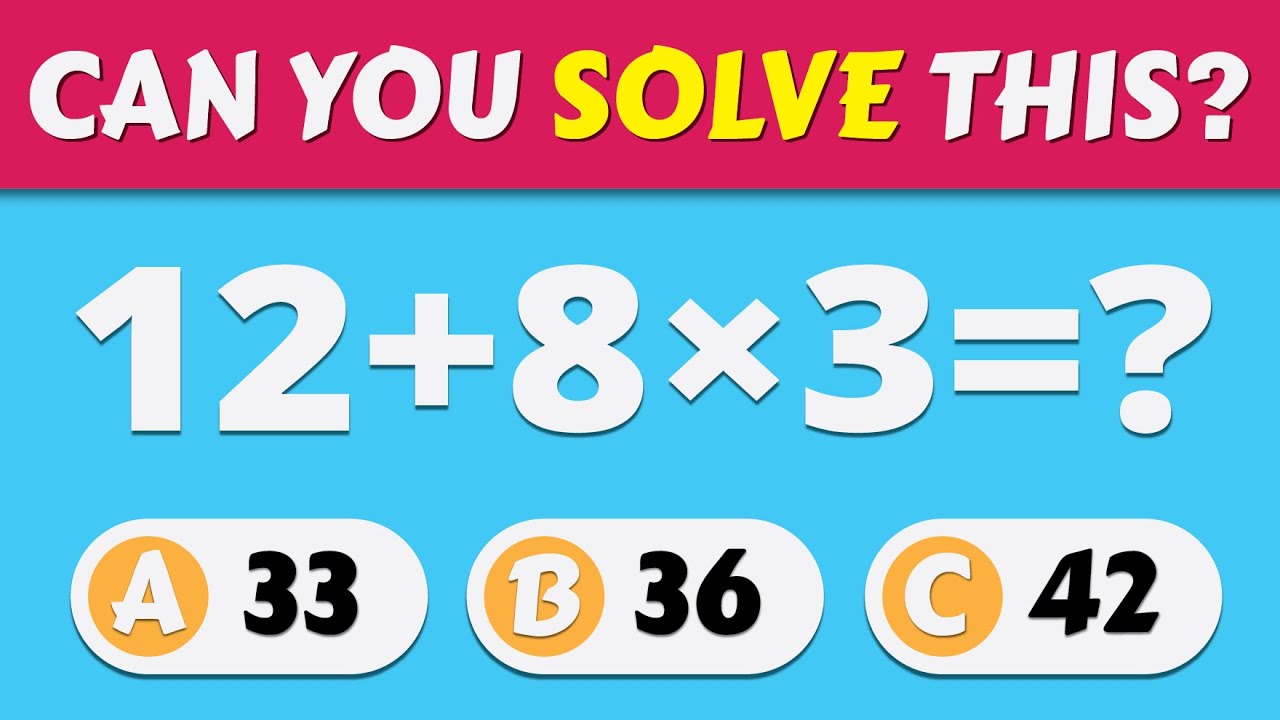 68 Ultimate Math IQ Challenge 🔥 | Easy to Impossible Math Quiz for Genius Minds | Quiz Ferret