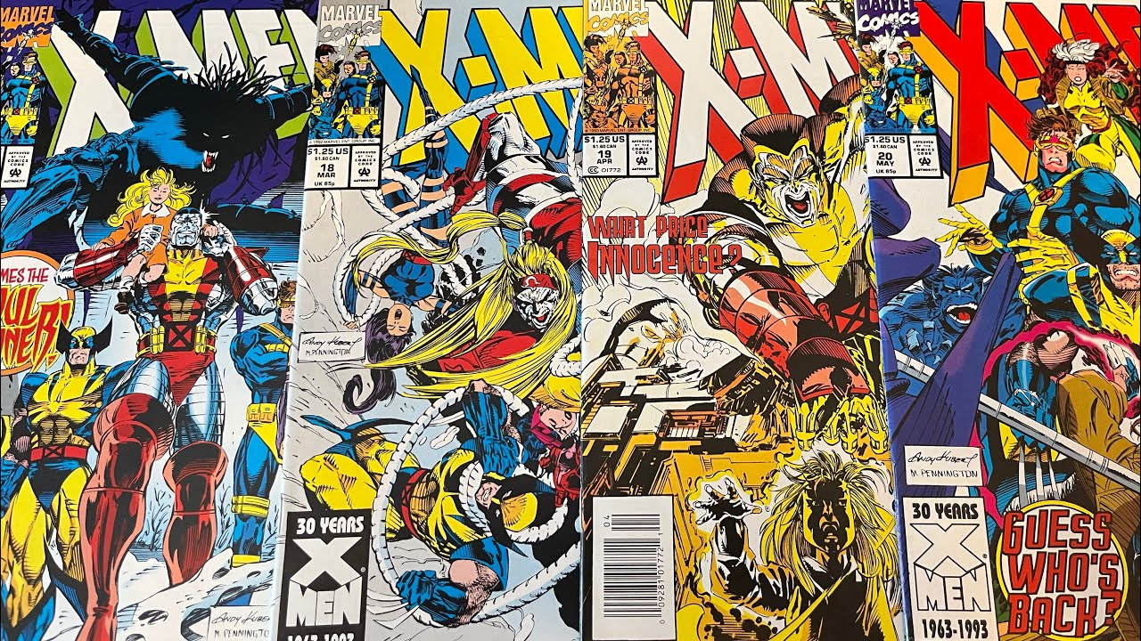 X-men 17-20 Marvel Comics in their prime (Andy Kubert)