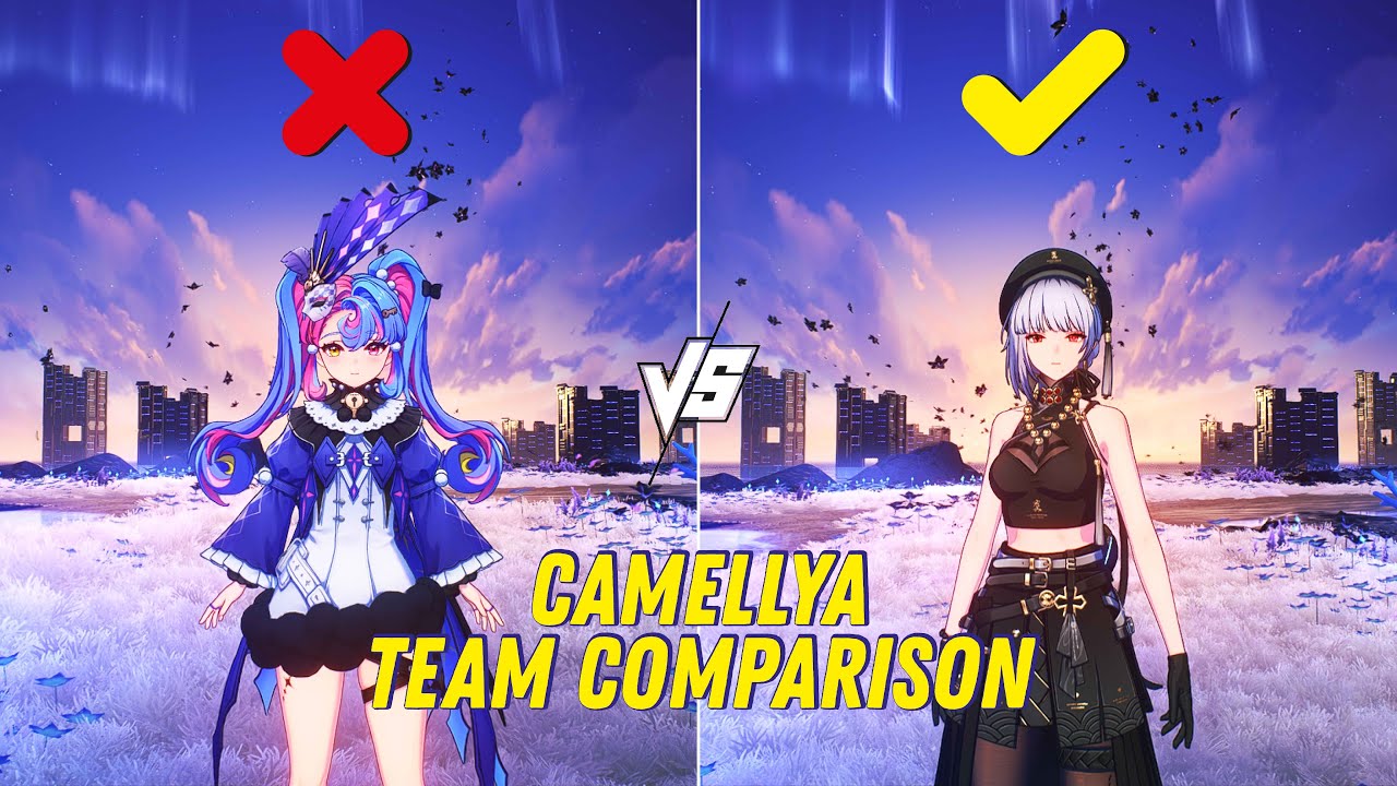 Roccia vs Sanhua | Camellya Hypercarry Team Comparison - Wuthering Waves